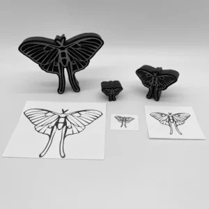 Luna Moth Foam Stamp Artist Tools