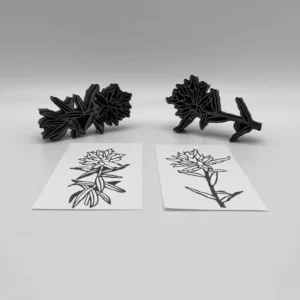 Indian Paintbrush Two Styles Foam Stamp Artist Tools